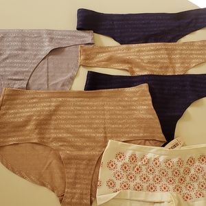 5 NEW panties:Body by Victoria Assorted